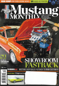 MUSTANG MONTHLY 2015 DEC - DIY GUAGE RESTO, JUDGING, '72 LIME CONV, SHEET METAL